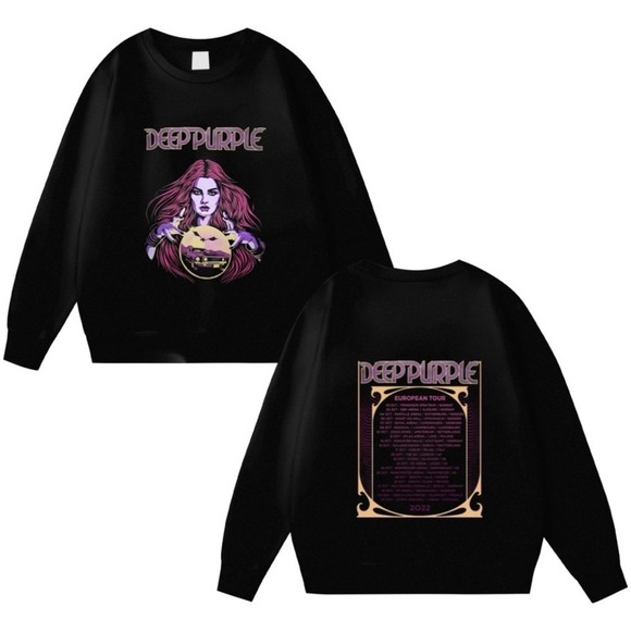 Linda T Other - Deep Purple European Tour 2022 2 Sided Sweatshirt